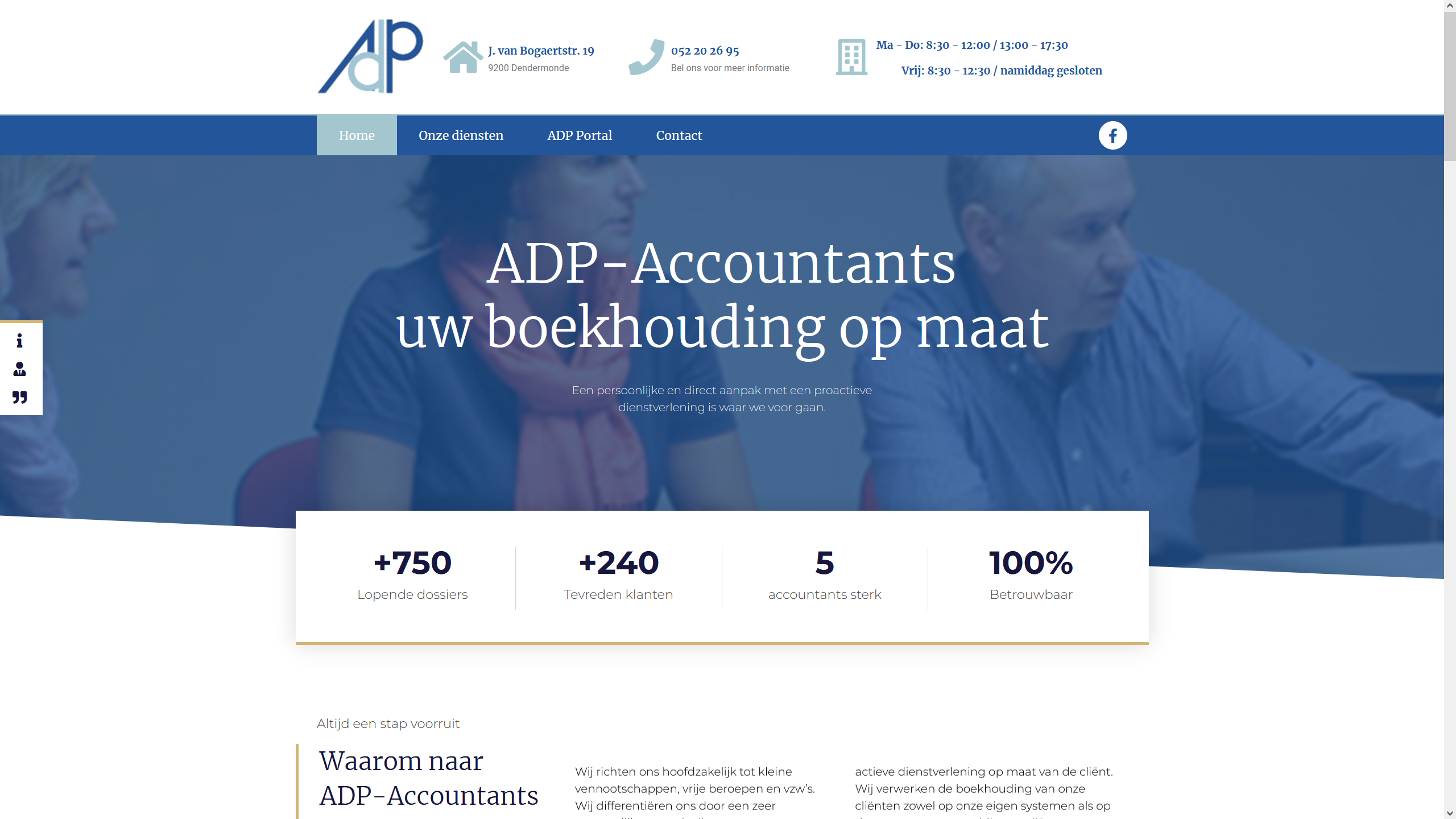 adp website screenshot