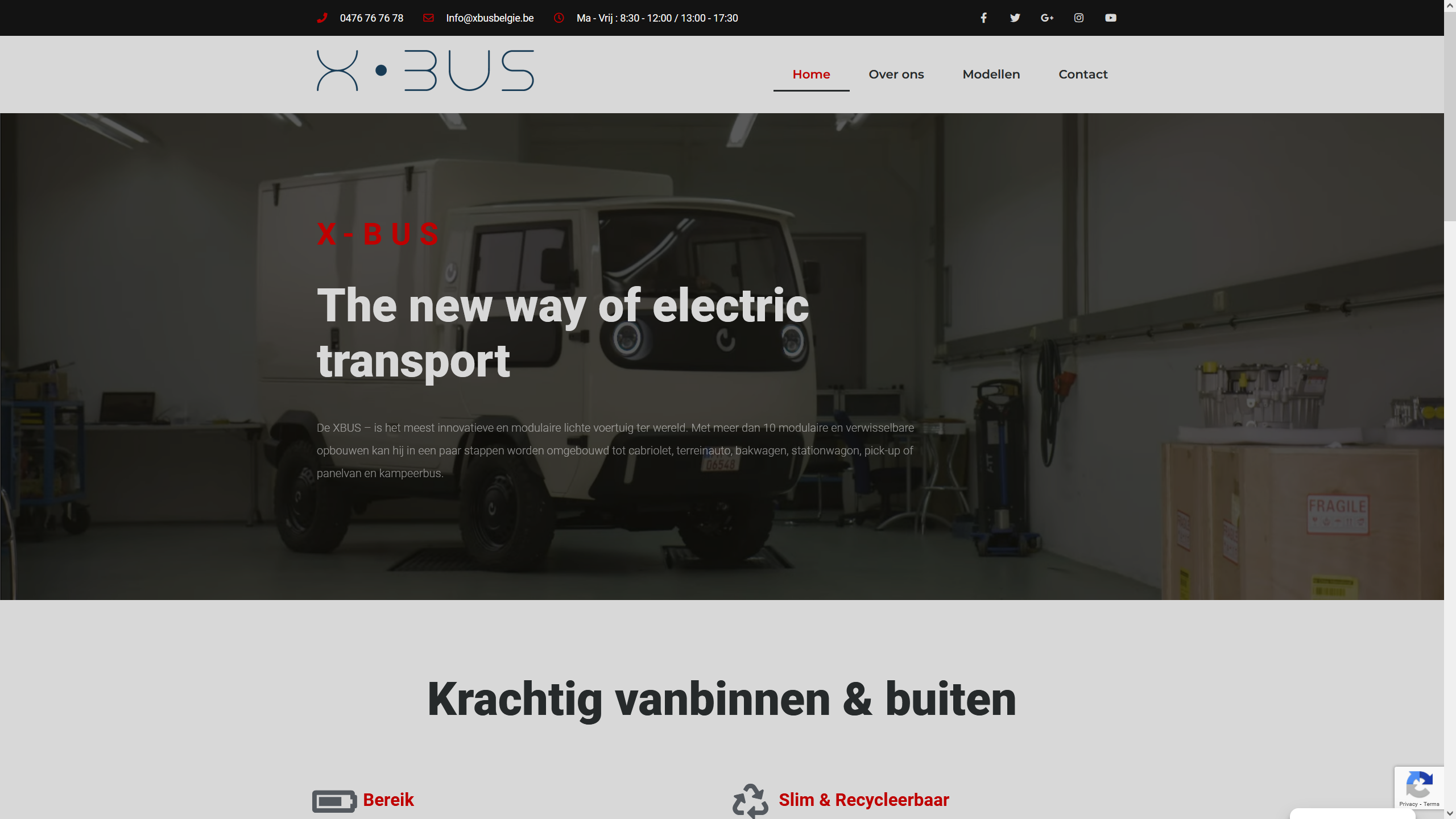 xbus website screenshot